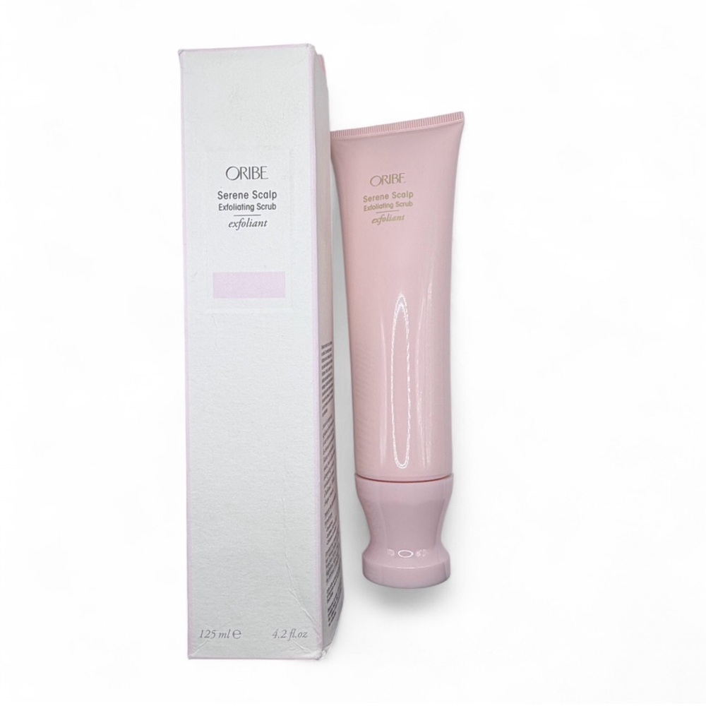 Oribe Serene Scalp Scrub in Soft Pink